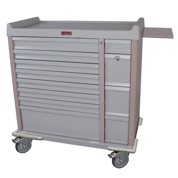 Aluminum Unit Dose Medication Box Cart